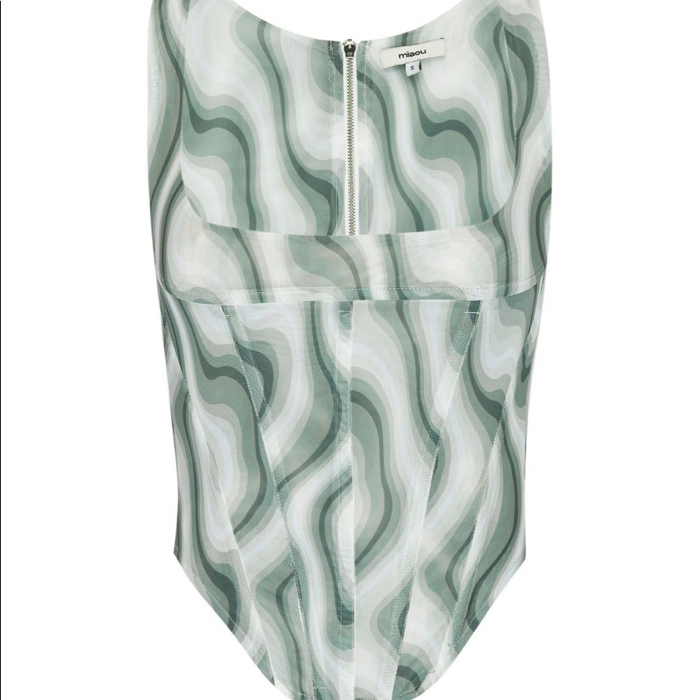 Miaou Campbell Corset in Swerve pattern!